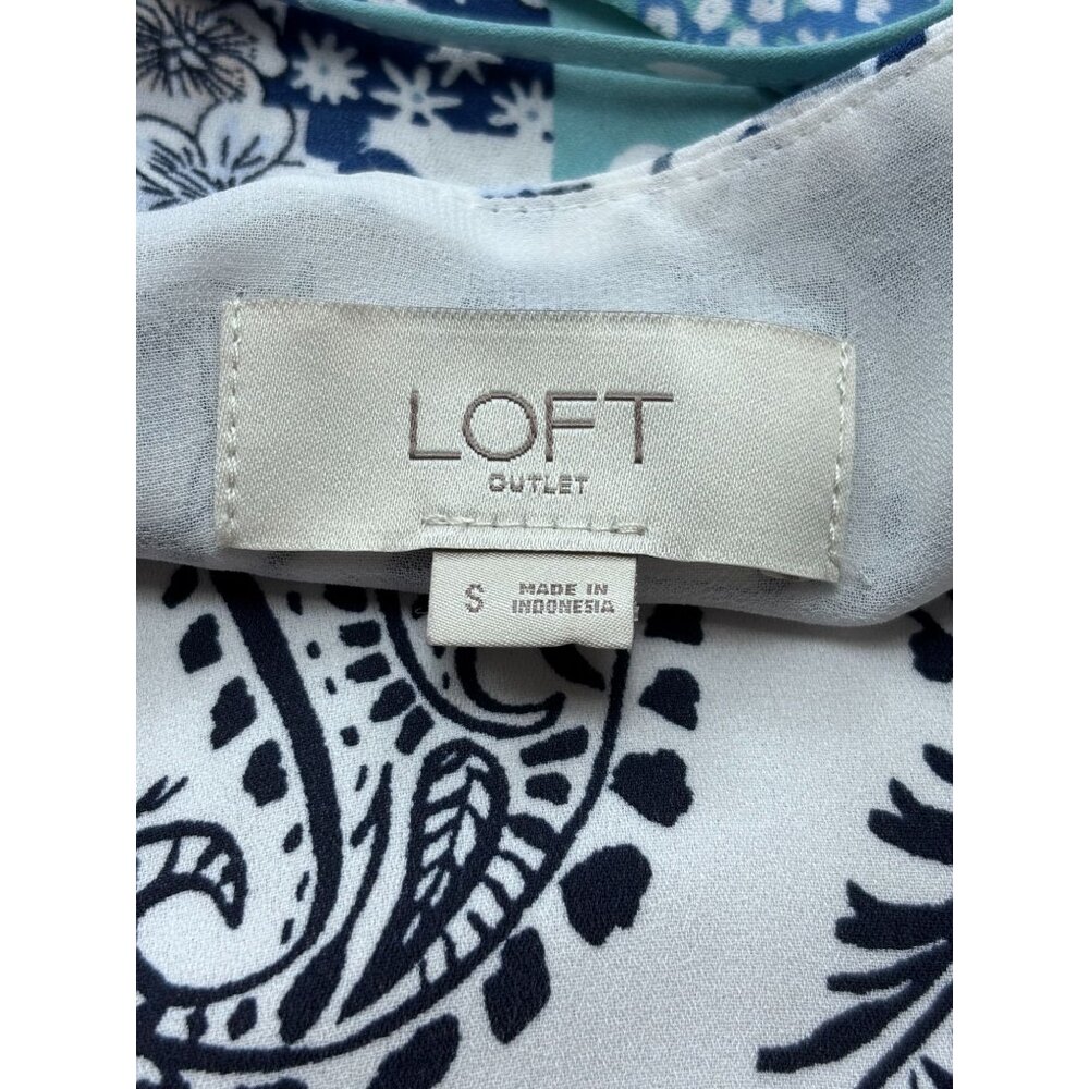 Loft Outlet Womens Sleeveless Patchwork Tank Top … - image 4